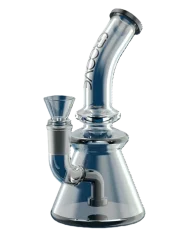 Groove Beaker Rig 7", negru și transparent