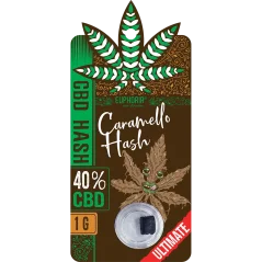 Euphoria CBD Hash Caramello, CBD 40%, 1 g
