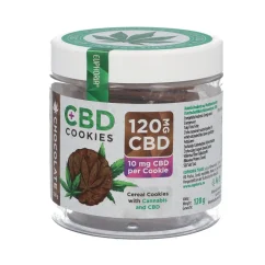Euphoria Biscotti al cioccolato e CBD, 12 pezzi, 120 mg di CBD