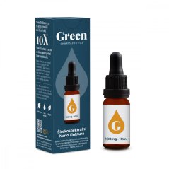 Green Pharmaceutics broad spectrum NANO tincture, 100 mg CBD, 10 ml