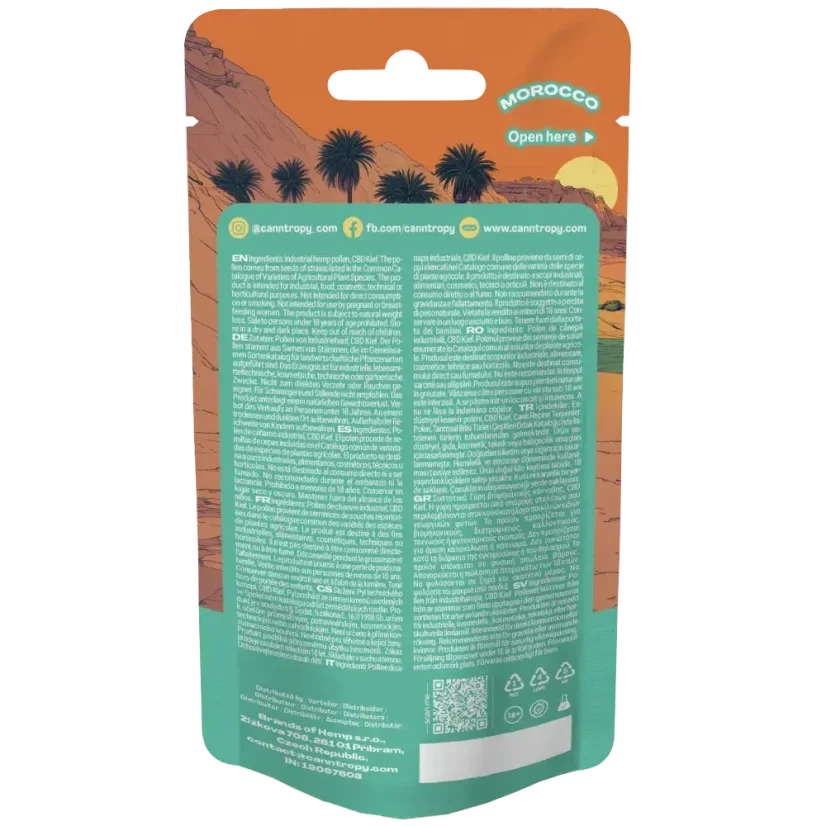 Canntropy CBD Hash Morocco, CBD, 1 - 100 g