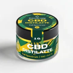 Canntropy CBD destilat punog spektra, 1g