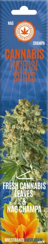 Cannabis røgelsespinde Frisk Cannabis & Nag Champa