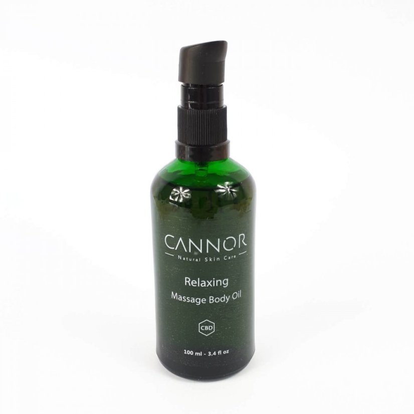 Cannor Massageöl mit CBD, 500 ml