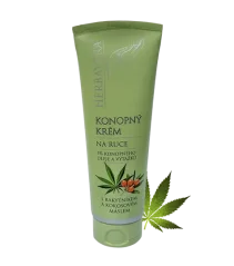 Herbavera Konopný krém se včelím voskem a glycerinem, 120 ml