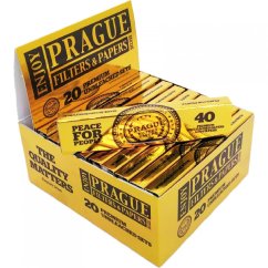 Filtri e carte di Praga - Carte e filtri King Size - Set non sbiancato - Confezione da 20 pezzi