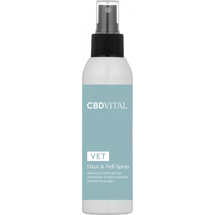 CBD VITAL Sprej pro ošetření kůže a srsti domácích mazlíčků, 150 ml CBD VITAL Sprej pro ošetření kůže a srsti domácích mazlíčků, 150 ml
