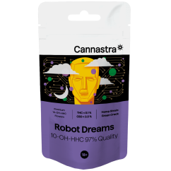 Cannastra 10-OH-HHC Flower Robot Dreams 97% Qualität, 1 g - 100 g