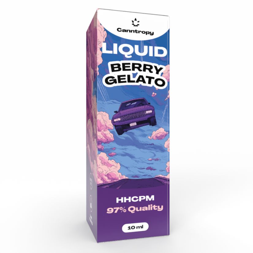 Canntropy HHCPM Liquid Berry Gelato, HHCPM 97% kakovosti, 10 ml