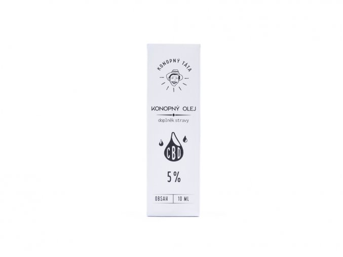 Hemp Dad CBD Huile de chanvre 5 %, 10 ml, 500 mg