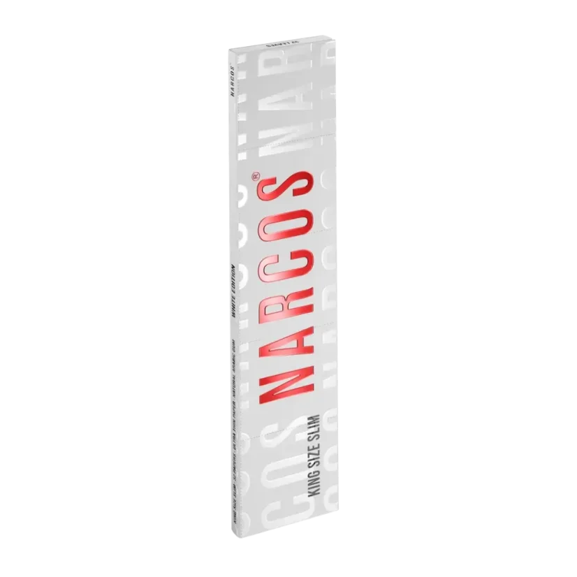 Narcos White Edition King Size Slim Rolling Papers