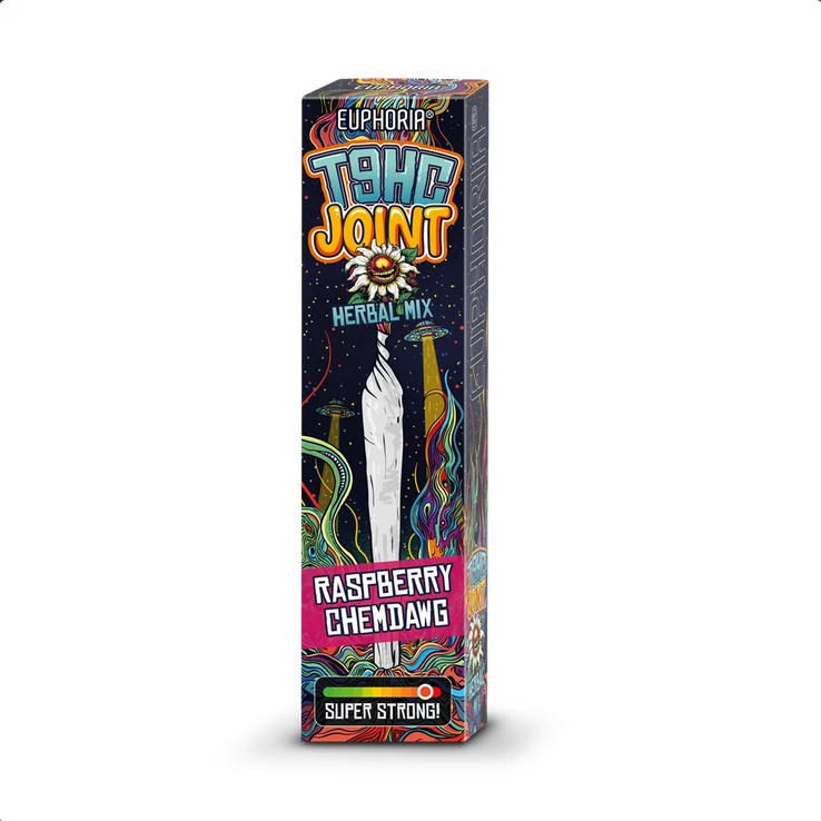 Euphoria T9HC Amestec de plante aromatice Raspberry Chemdawg Stick aromatic, 1 bucată
