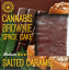 Cannabis Salted Caramel Brownie Deluxe verpakking (Medium Sativa smaak) - Doos (24 verpakkingen), 2400 g