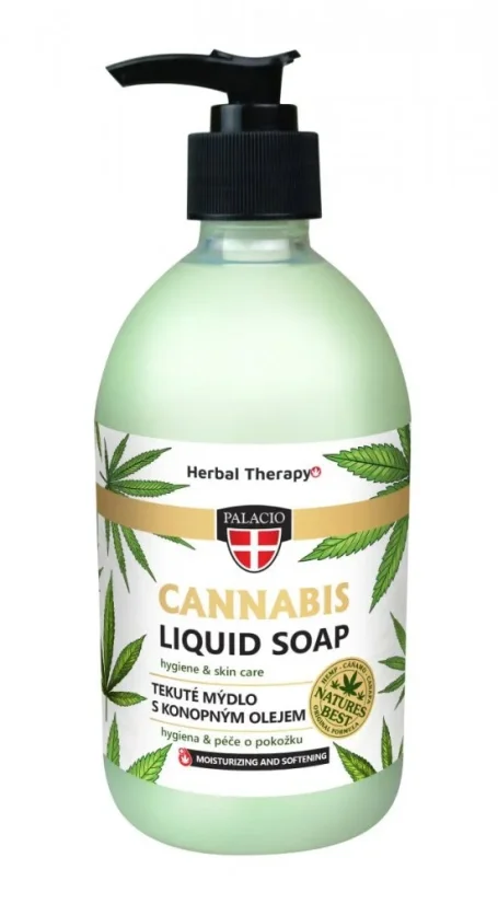 Săpun lichid Palacio CANNABIS cu pompă, 500 ml