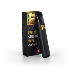 Eighty8 E8High Jednorazové Vape Banana, 96 % E8High, 2 ml