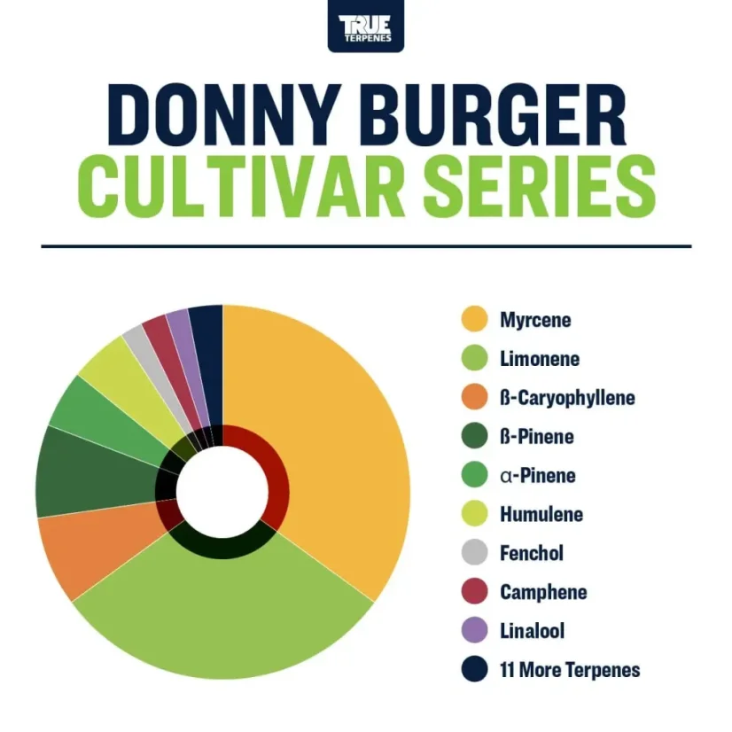 True Terpenes Cultivar Series Donny Burger (5 ml - 960 ml)