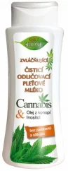 Bione Cannabis pomirjujoč in regenerativni losjon za obraz za odstranjevanje ličil 255 ml