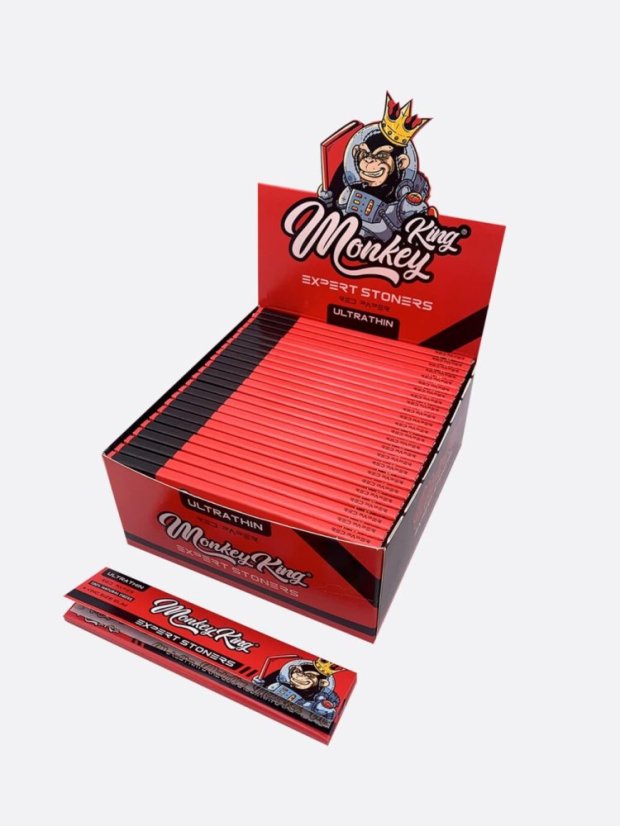 Monkey King Expert Stoners üliõhukesed rullimispaberid, punane
