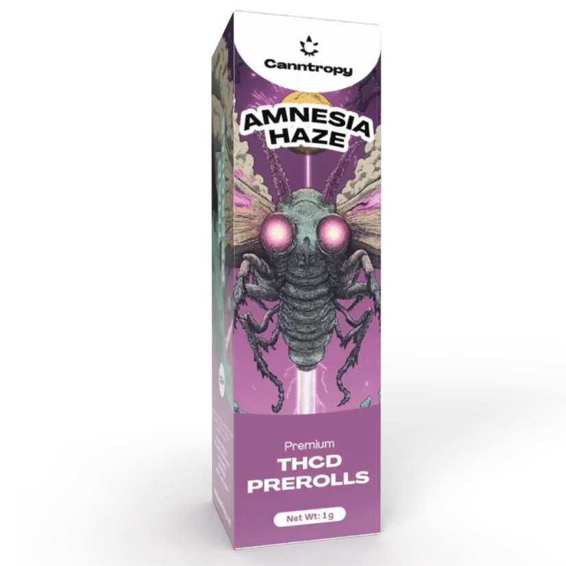 Canntropy THCD Preroll Amnesia Haze, 1 g