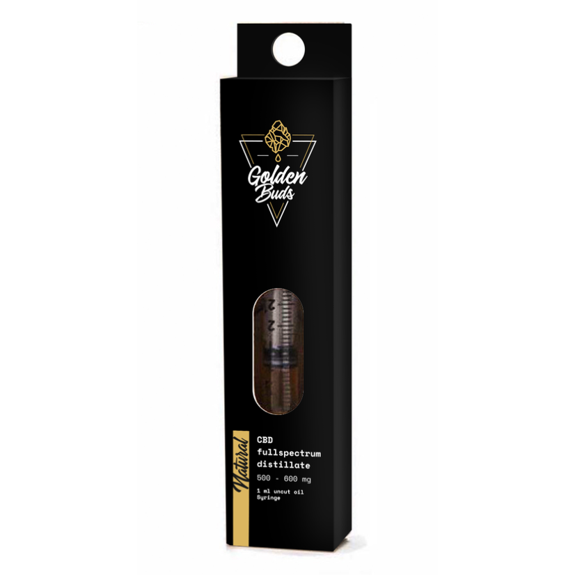 Golden Buds CBD Природний концентрат дозатор, 60 %, 1 мл, 600 мг