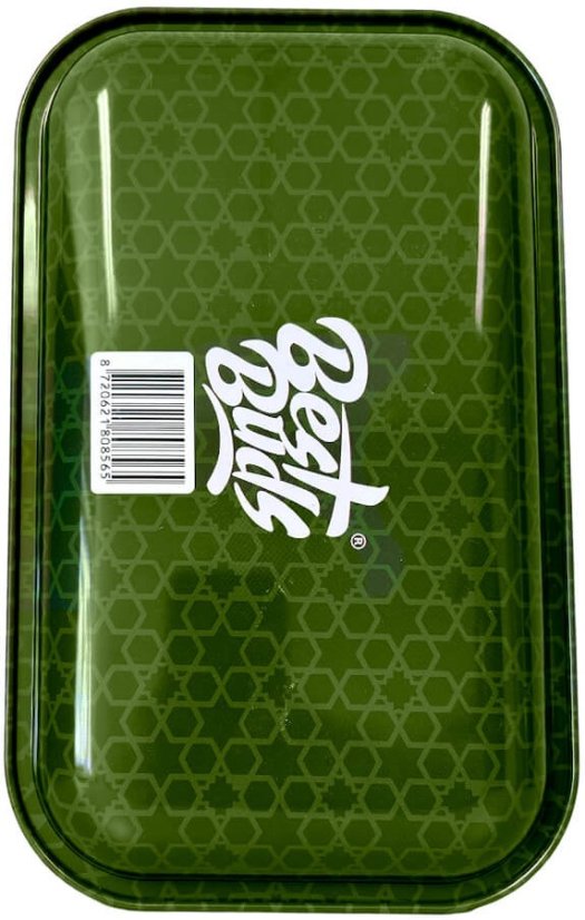 Best Buds Kosher Kush metalinis valcavimo padėklas, vidutinis, 17x28 cm