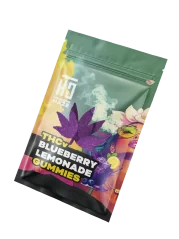 Heavens Haze THCV Gommes gélifiées Limonade aux myrtilles 3 pcs - 15 mg THCV + 5 mg CBN, 13,5 g