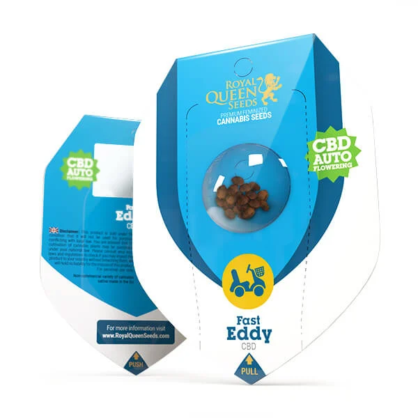 Royal Queen Seeds Cannabis Seeds Fast Eddy Auto (korkea CBD)