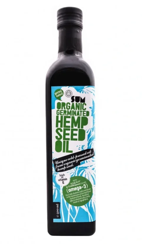 SUM Huile de Chanvre issue de graines germées BIO 500 ml