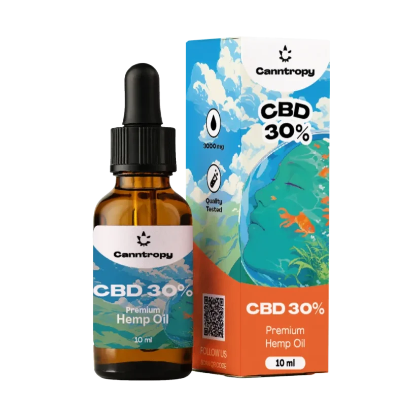 Canntropy CBD Hanföl, 30%, 3000mg, 10ml Canntropy CBD Hanföl, 30%, 3000mg, 10ml