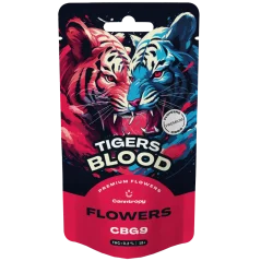 Canntropy CBG9 Flowers Tigers Blood, CBG9 85% kvalitet, 1 - 100 g