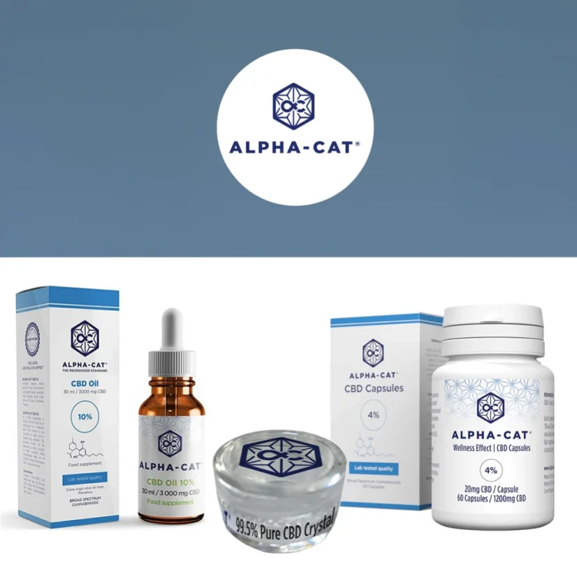 Alpha-CAT CBD paket - 3100 mg