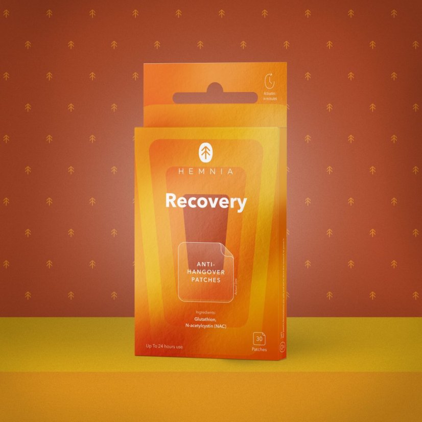 Hemnia Recovery - Anti-Kater-Pflaster, 30 Stk
