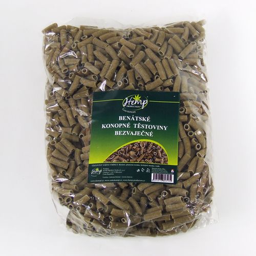 Hemp Production Ζυμαρικά κάνναβης χωρίς αυγά 400g - Σωληνάρια