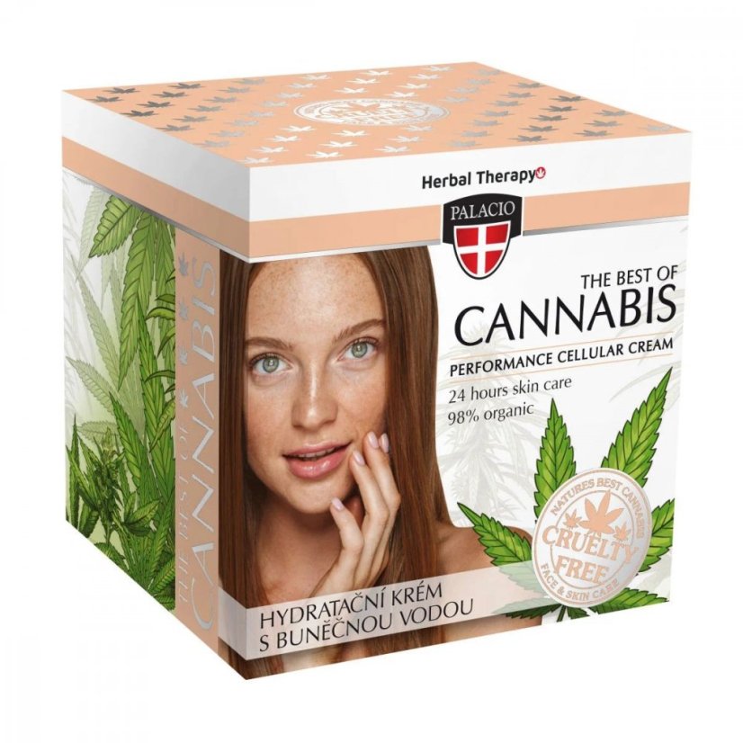 Palacio Crème Cellulaire au Cannabis, 50 ml