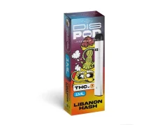 Czech CBD THCV Vape Pen disPOD Libanon Hash, 25 % THCV, 67 % CBG, 1 мл