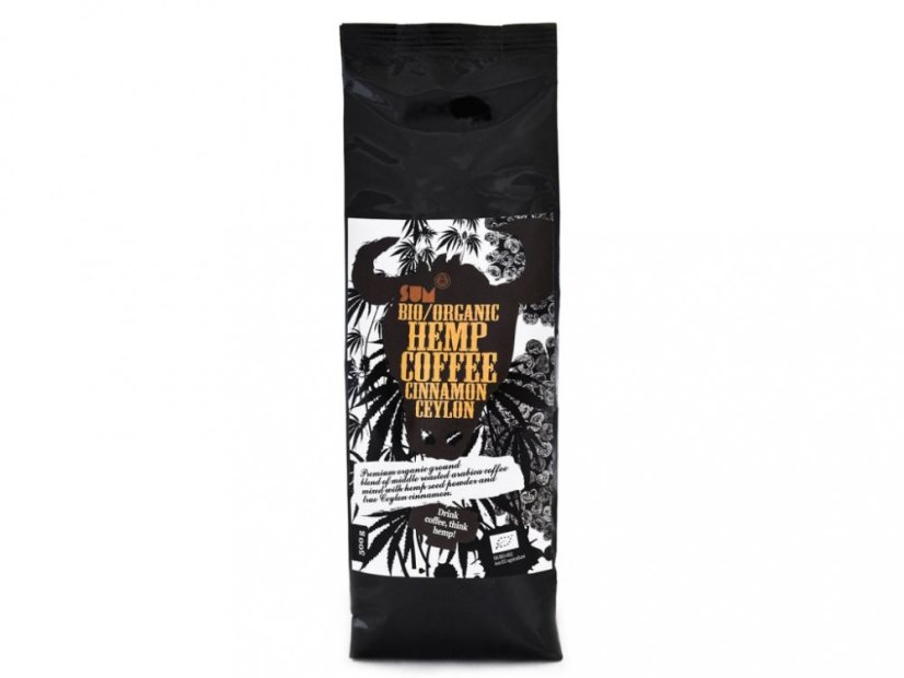 SUM Café de chanvre BIO Cannelle Ceylan, 500 g