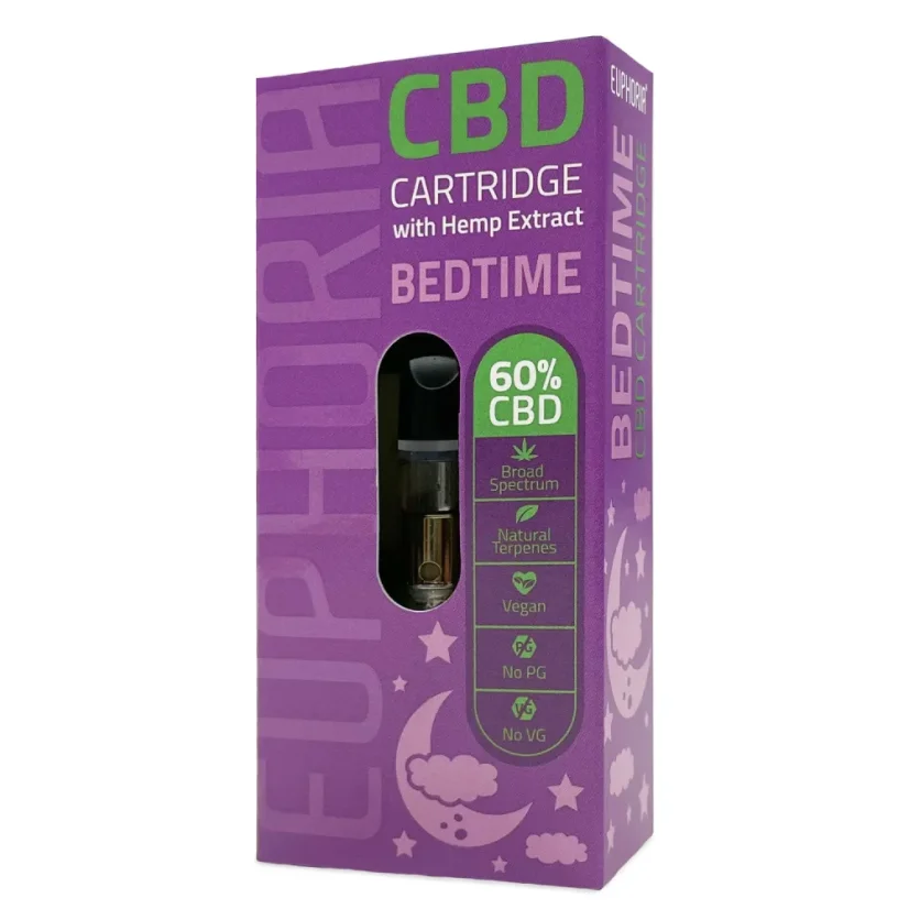 Euphoria CBD Cartridge Bedtime 600 mg, 1 ml