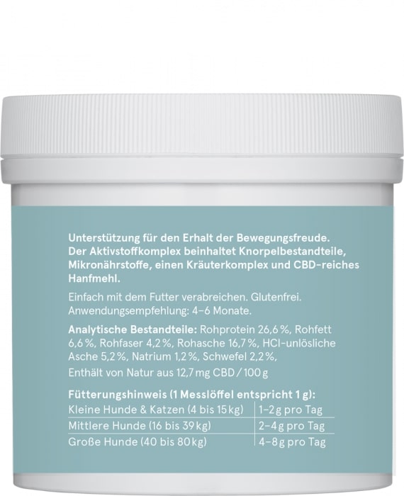 CBD VITAL VET – Gelenkskomplex aktiv, 100 g