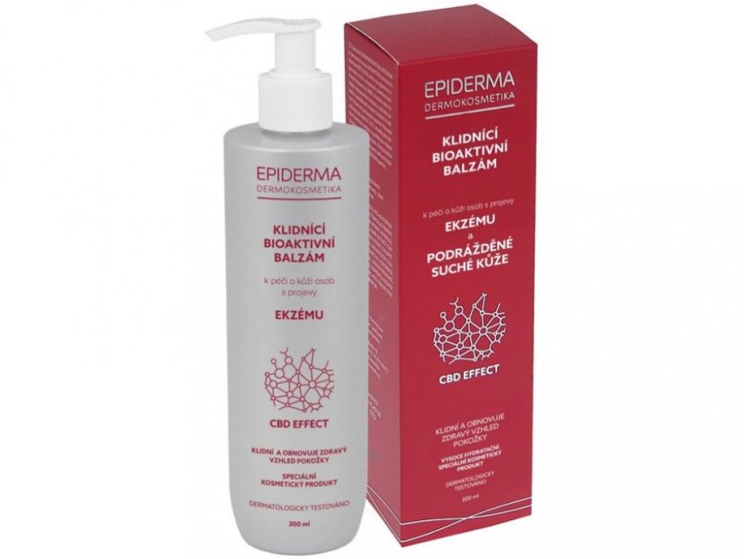 Epiderma CBD bioactif baume pour présence de Eczéma, 300 ml