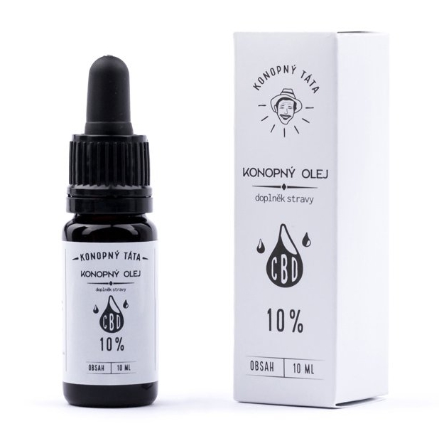 Konopný táta Chanvre CBD Pétrole 10%, 30 ml, 3000 mg