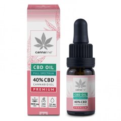 CANNALINE Premium CBD konopljino ulje 40%, 4000 mg, 10 ml