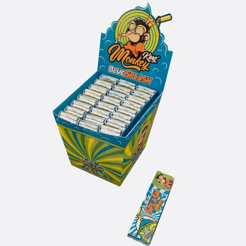 Monkey King Blue Splash Touch and Smell rullepapir med spidser (Lugt af blåt splash)