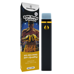 Canntropy 10-OH-HHC Vape Pen 24K Gold Punch, 10-OH-HHC 97% Qualität, 2 ml