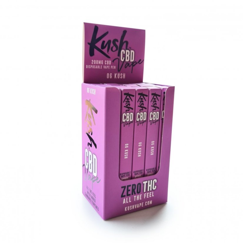 Kush CBD Vape Pen - OG KUSH, 200 mg CBD, 0,5 g