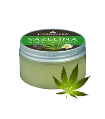 Herbavera kanapių vazelinas su ramunėlėmis, 100 ml