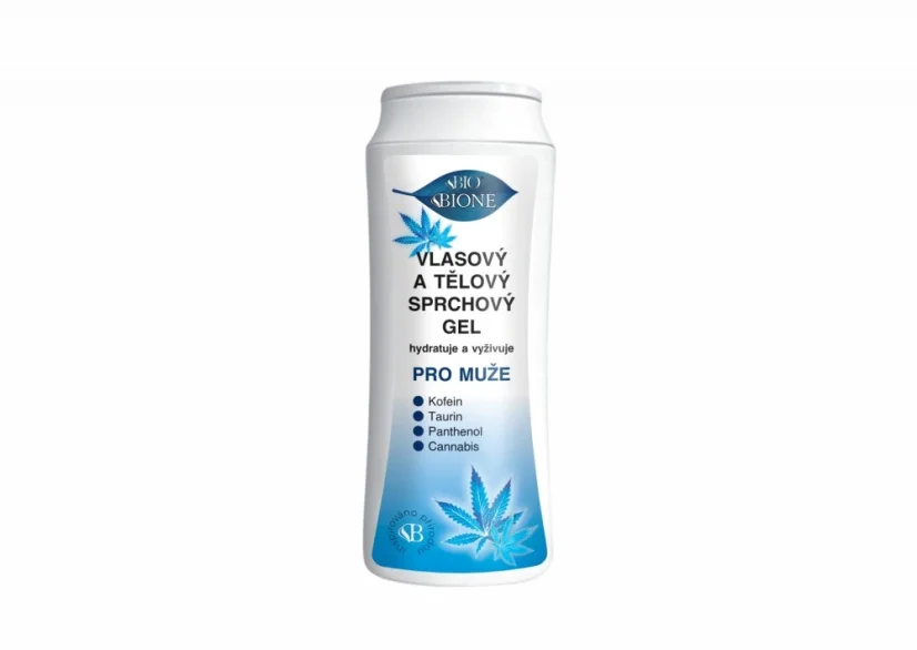 Bione Vyrų plaukų ir kūno dušo želė, 200 ml