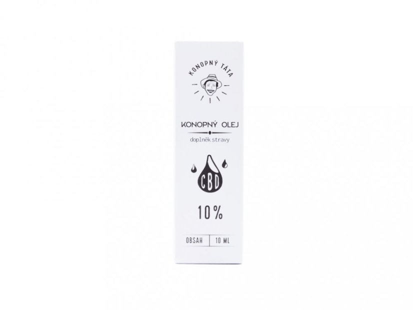 Hemp Dad CBD Huile de chanvre 10 %, 10 ml, 1000 mg