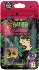 Euphoria H4CBD Flores Morango Diesel, H4CBD 20%, 1 g