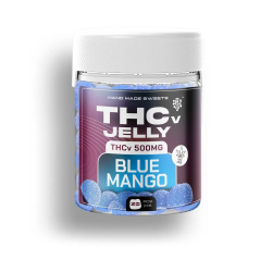 Czech CBD THCV žele z okusom modrega manga, 25 mg THCV, 20 kosov