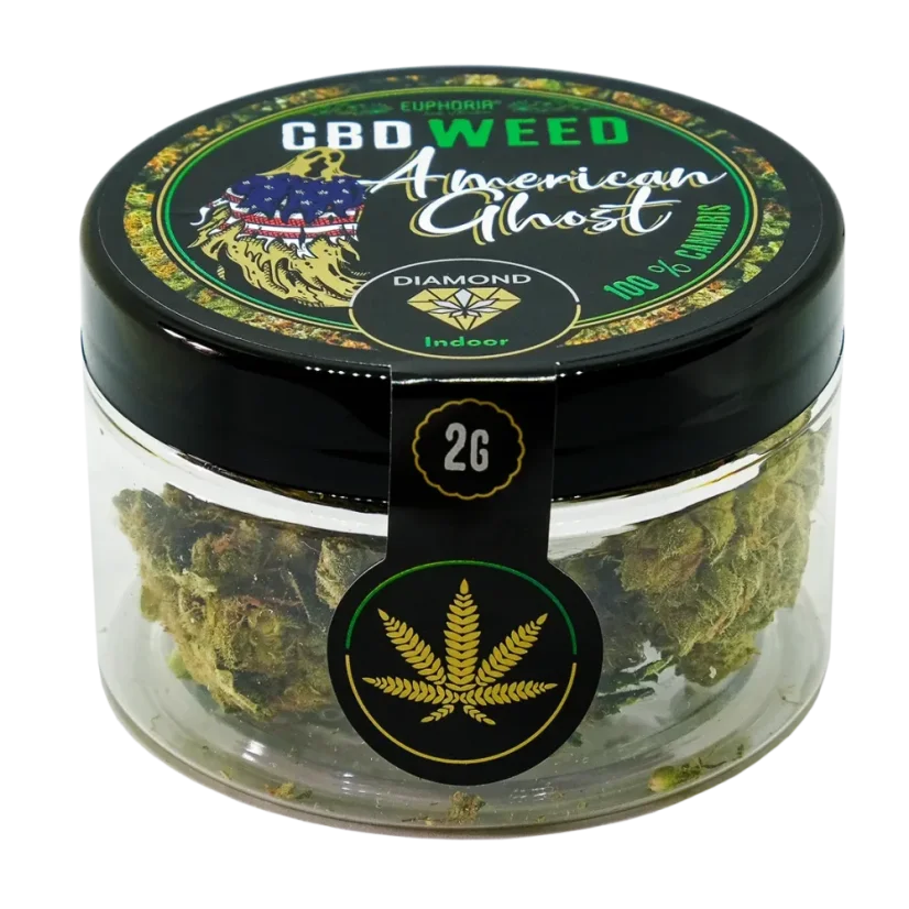 Euphoria CBD Weed Διαμάντι Αμερικανός Φάντασμα 2 σολ